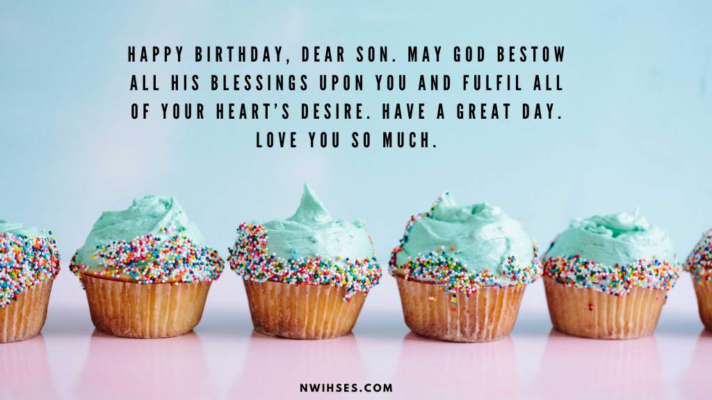 Bible Blessing Birthday Wishes For Son