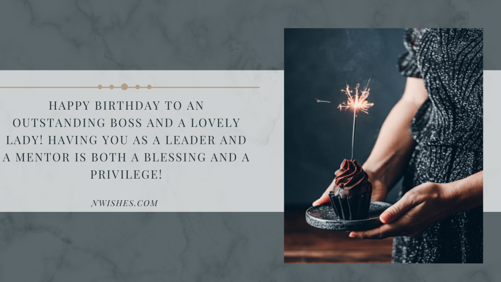 Respectful Birthday Wishes For Empowered Lady Boss