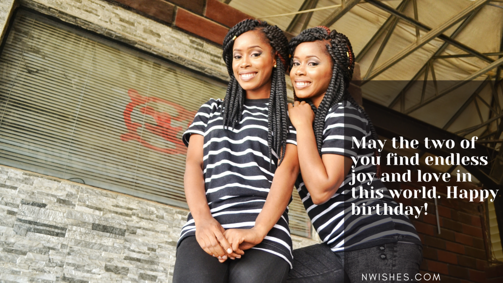 Birthday Wishes for a Twin Sister or Brother