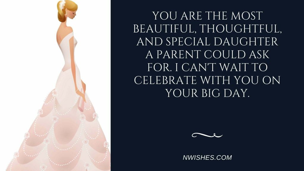 Bridal Shower Wishes For Daughter