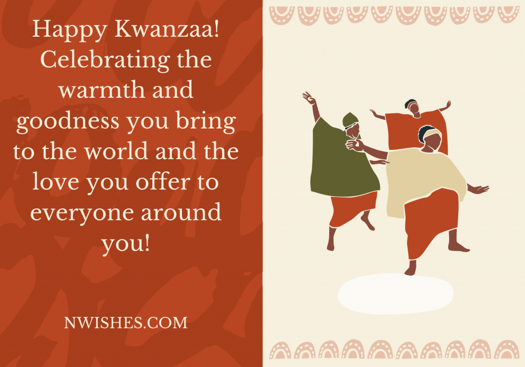 Cheerful Kwanzaa Wishes for Elderly Citizen