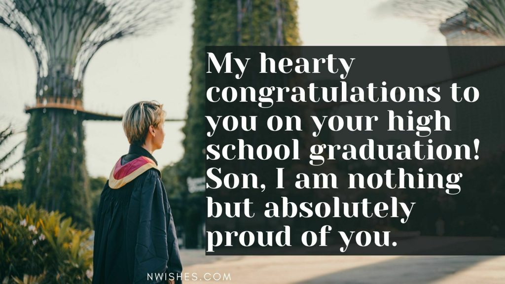 Emotional Wishes From Parents On Sons Graduation