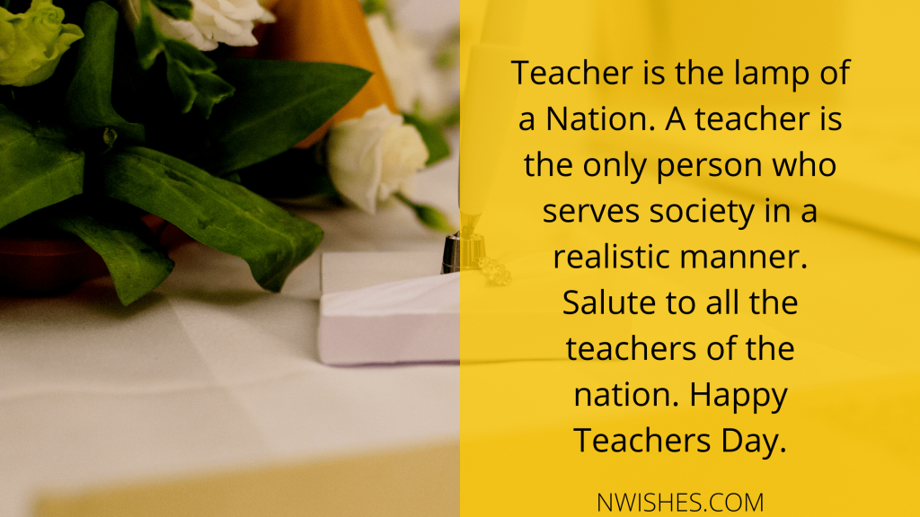 Happy Teachers Day Card Messages
