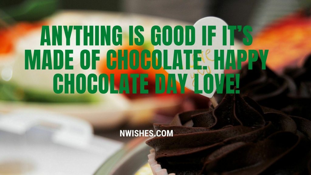 Long Distance Chocolate Day Wishes
