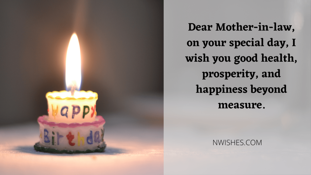 Lovely Wishes for Mother in Law