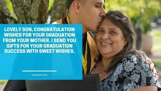 Mothers Wishes For Son On His Graduation