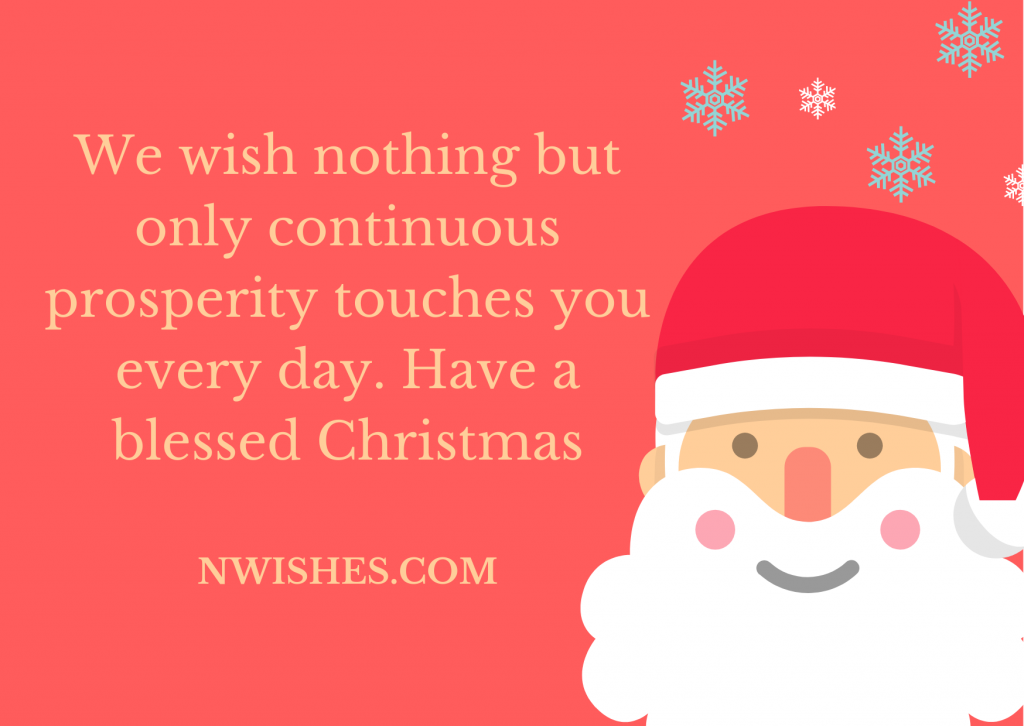 Professional Wishes on Christmas for Business Clients