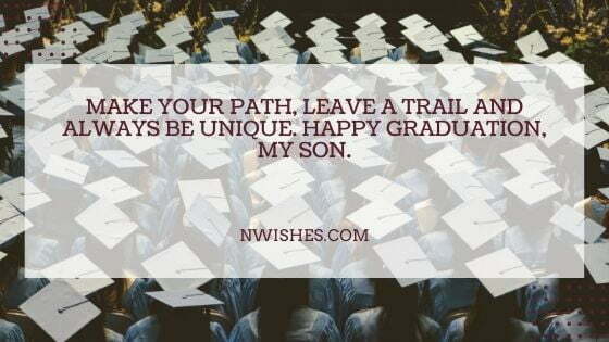Sweet Graduation Wishes For Son