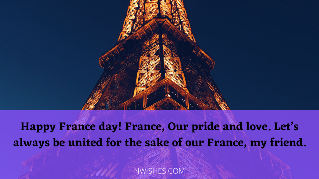 Bastille Day Greetings For French Friends