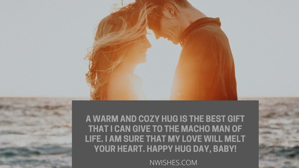 Cute Hug Day Messages for Husband