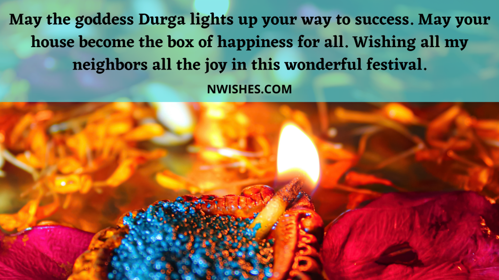 Durga Puja Greetings for Own Family