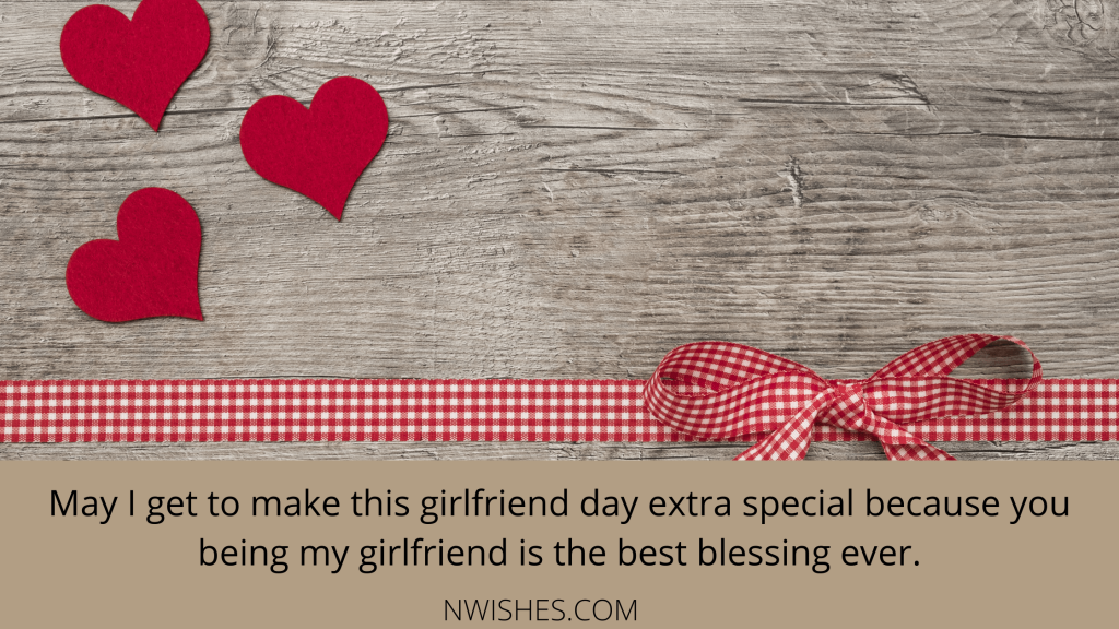 Flirty Girlfriend Day Wishes
