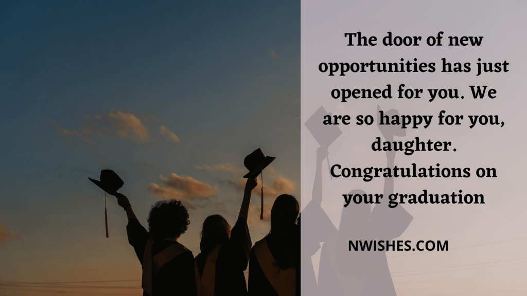 Graduation Message for Daughter