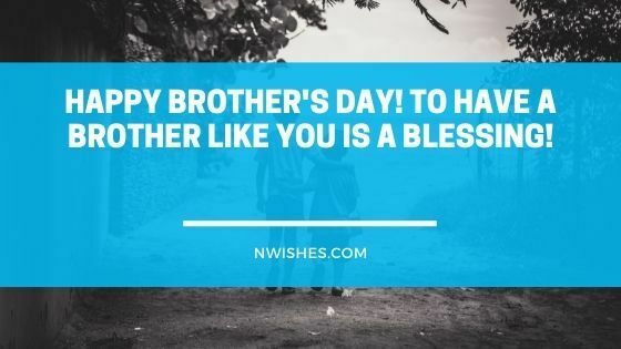 Happy Brothers Day Wishes In English