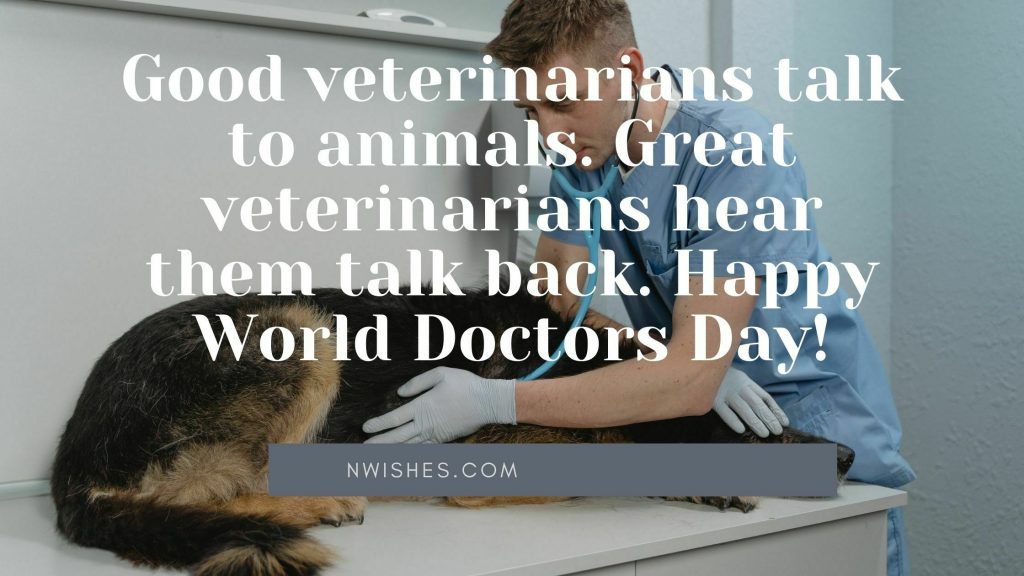 Happy Doctors Day Wishes For Vets