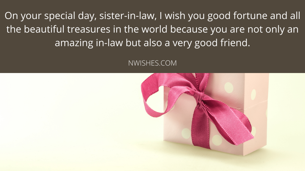 Heart Touching Birthday Wishes for your Sister in law