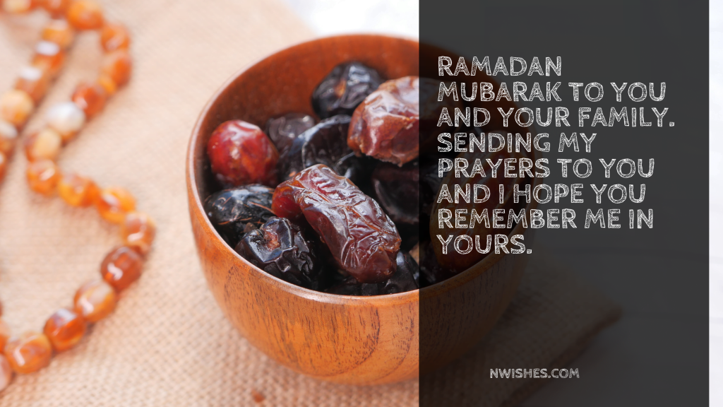 Ramadan Wishes For Friend and His Family