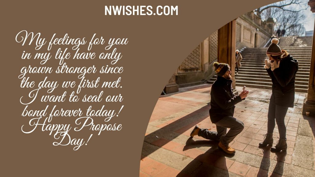 Sweet Propose Day Messages