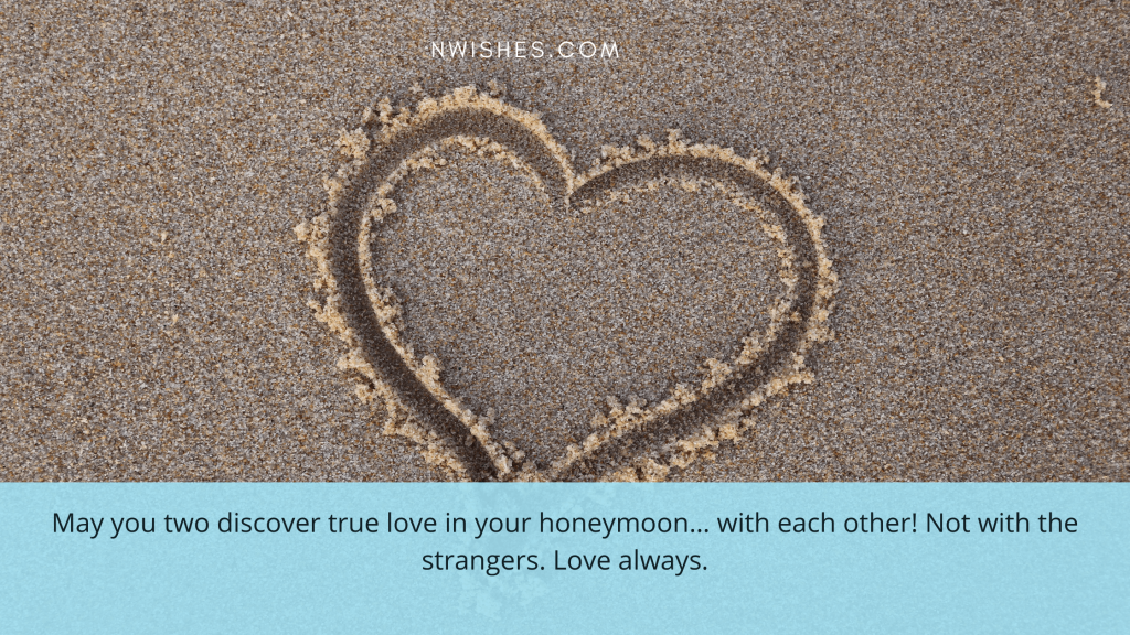 Funny Honeymoon Messages