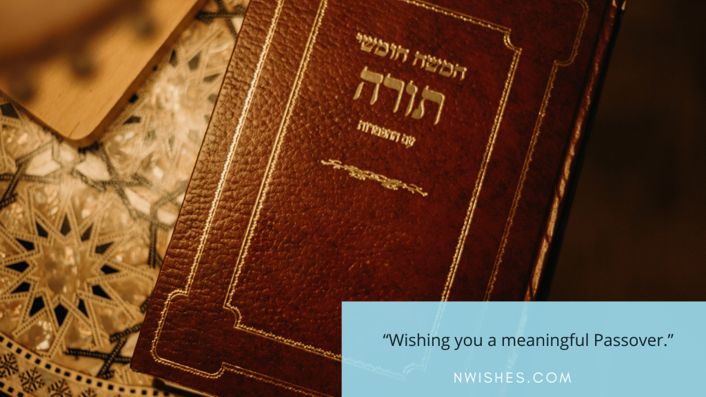 General and Traditional Passover Wishes