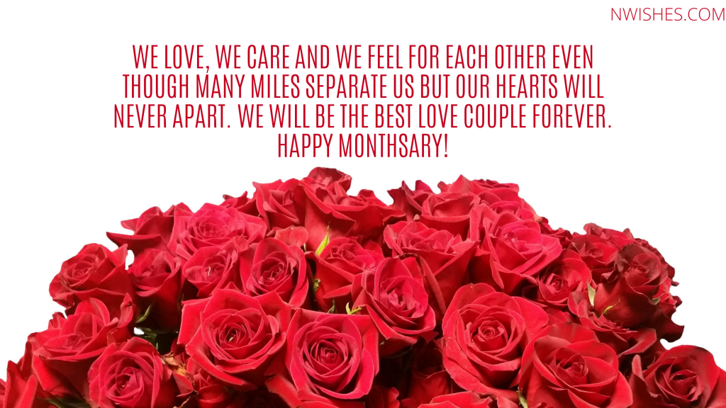 Long Wishes For Boyfriend on Monthsary