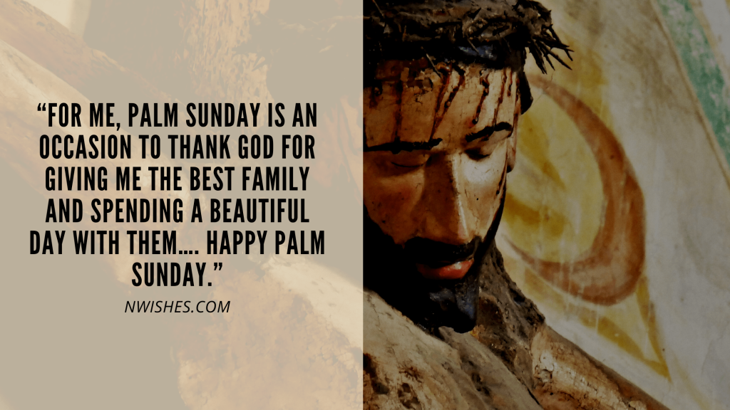 Palm Sunday Messages for Family