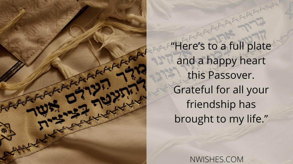 Passover Greetings for Friends