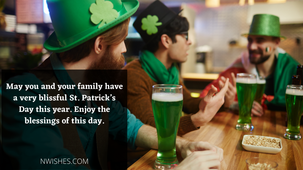 St Patricks Day Wishes for Friends Family