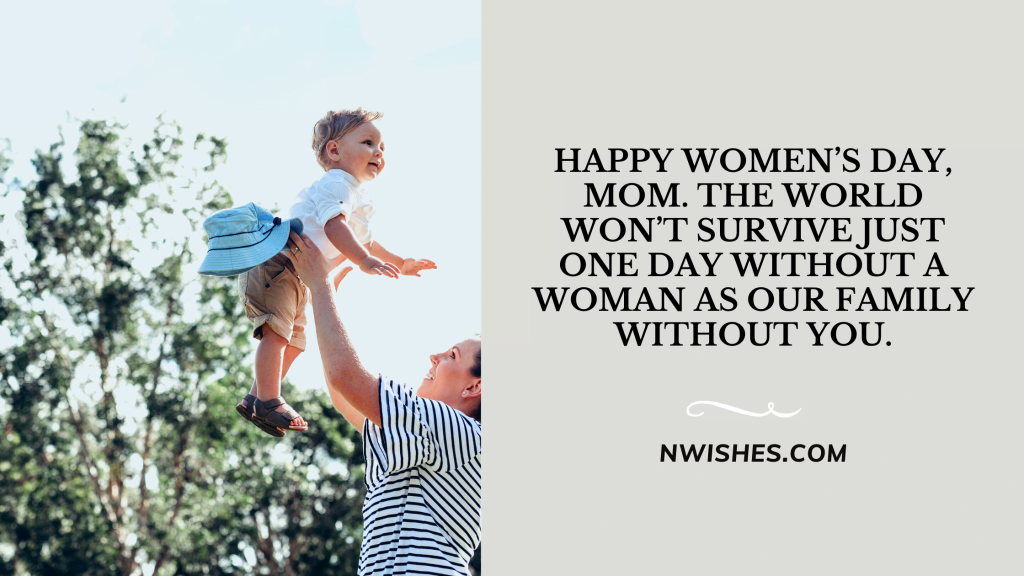 Womens Day Wishes for Mom