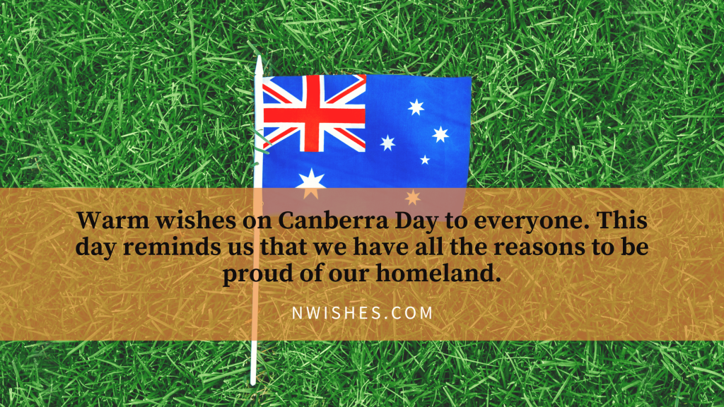 Canberra Day Quotes Messages
