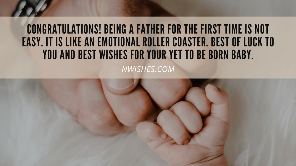 Congratulations Messages for Father to Be