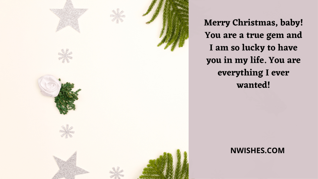 Christmas Card Love Messages for Girlfriend 1