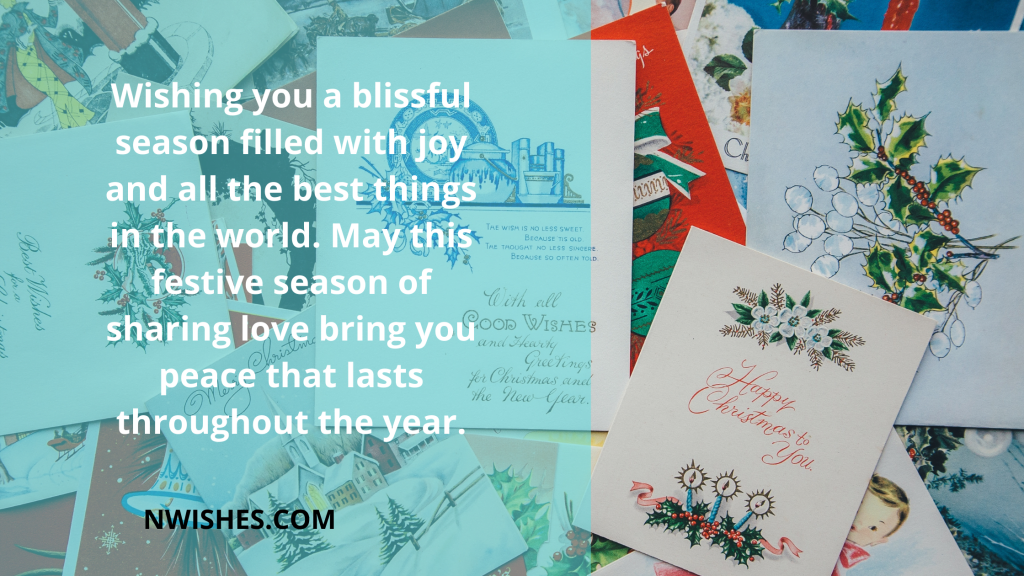 Christmas Card Wishes for Friends