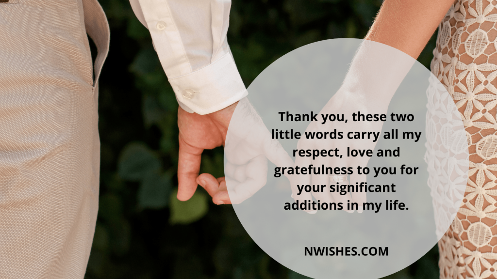 Heartfelt Thank You Quotes For Husband